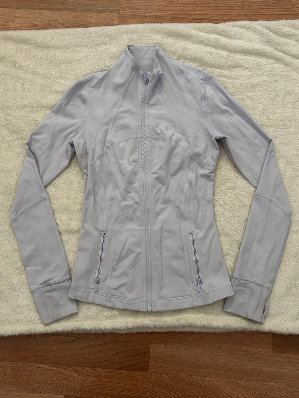 lululemon athletica Light blue Zip-Up Utility Jacket